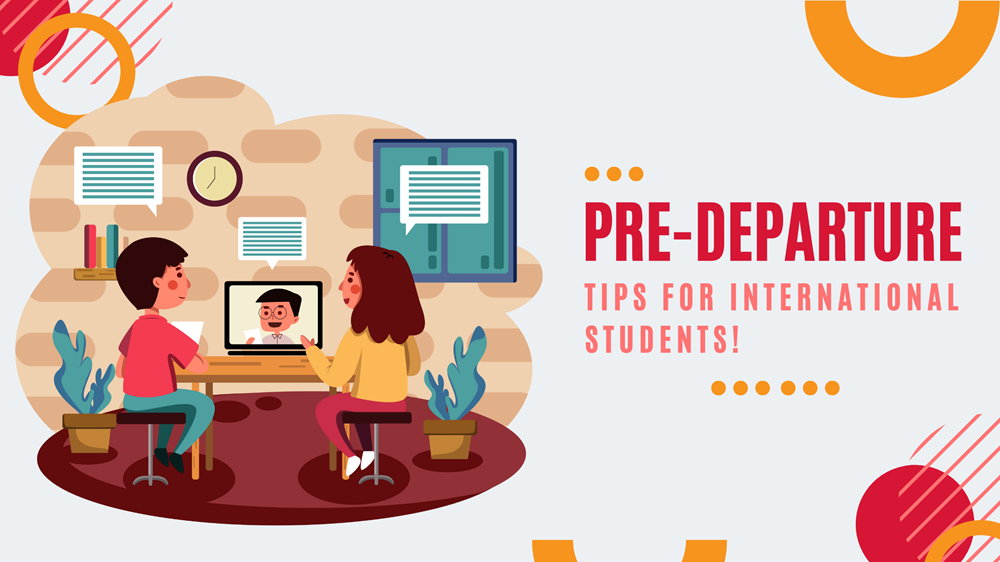 Pre departure checklist and tips for international students