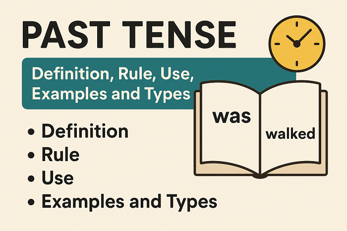 Past Tense: Definition, Rule, Use, Examples and Types 