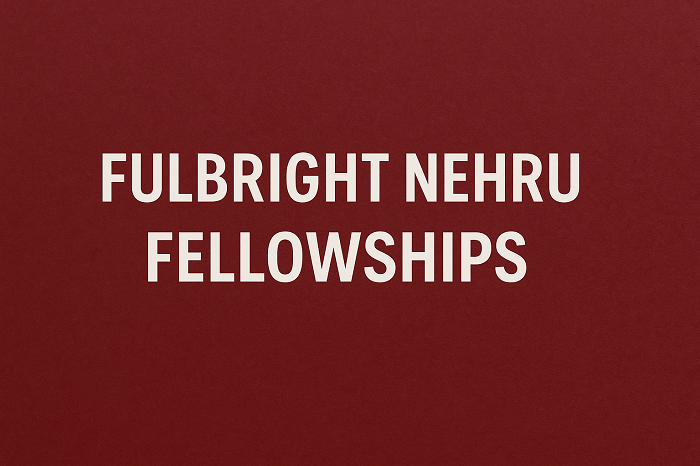 Fulbright Nehru Fellowships