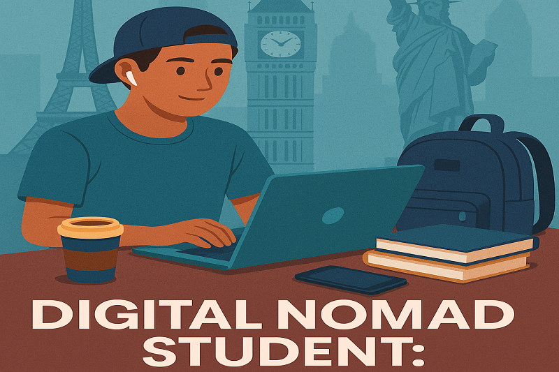 Digital Nomad Student: How Gen Z Is Blending Study Abroad with Remote Work & Side Hustles