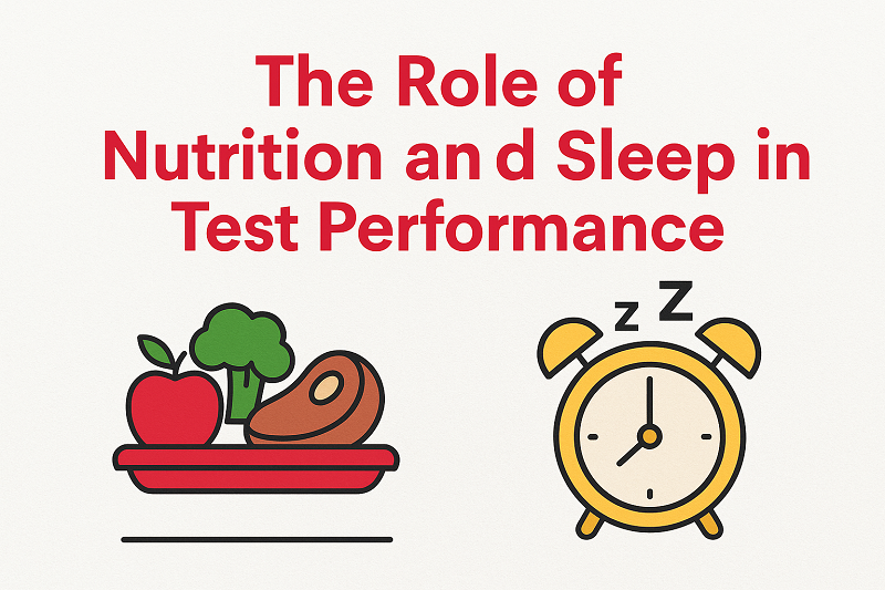 The Role of Nutrition and Sleep in Test Performance