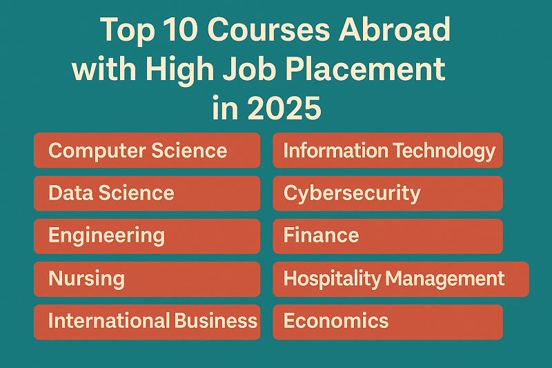 Top 10 Courses Abroad with high Job Placement 
