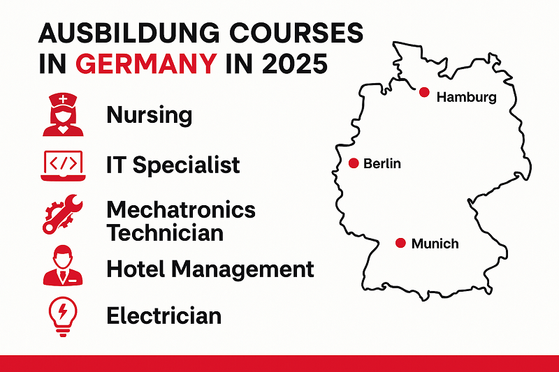 Ausbildung courses in Germany in 2025