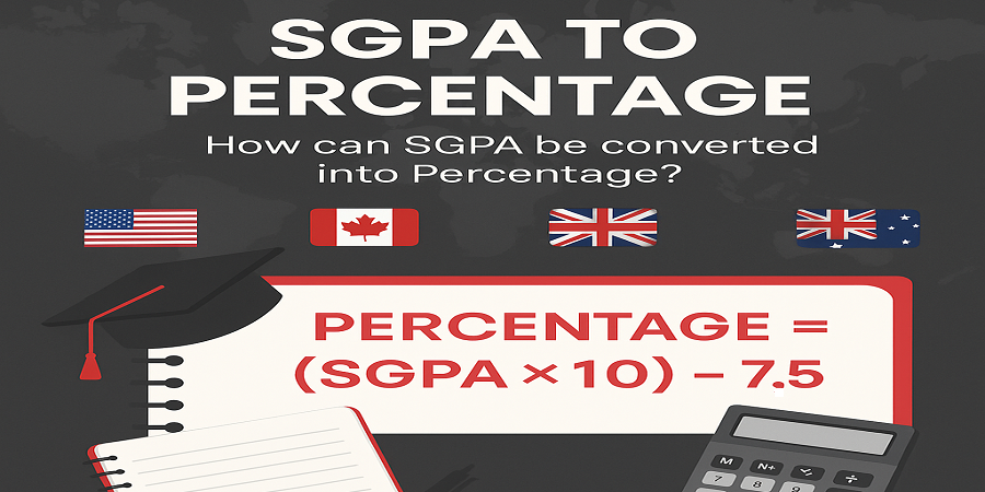 SGPA to Percentage: How can SGPA be converted into Percentage?