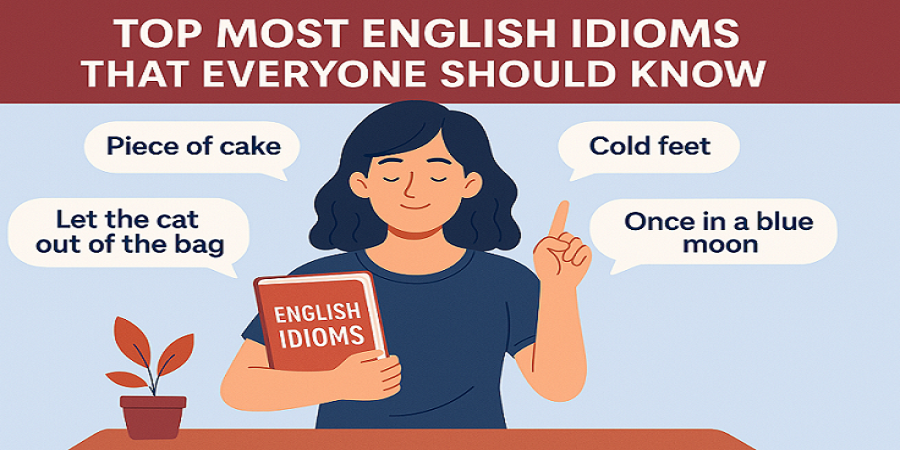 Top Most English idioms that everyone should know