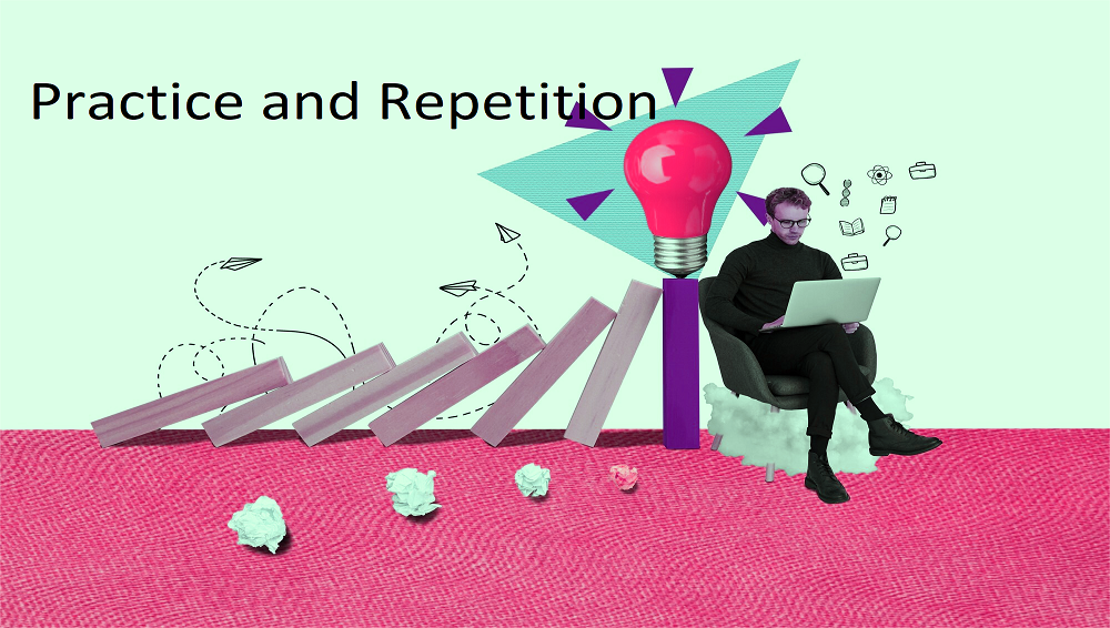 Practice and Repetition Is the Key of success in Test Preparation
