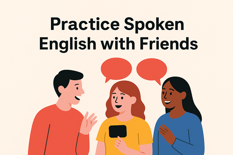 Practice Spoken English with Friends