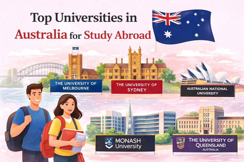 Top universities in Australia for Study Abroad