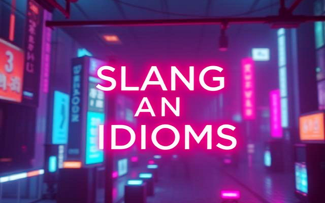 Slang and Idioms: Making Your Spoken English Sound More Natural 