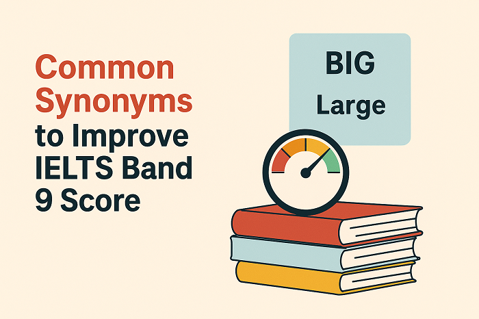 Common Synonyms to Improve IELTS Score